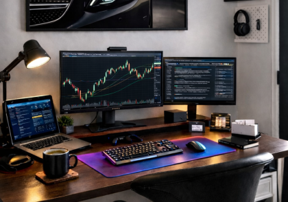 ترید کردن در بازارهای مالی یا سئو و طراحی وب سایت